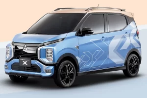 三菱新型eKクロスEV(IMk SUV)2022年5月20日発表｜180キロ走行、価格帯230万～300万円
